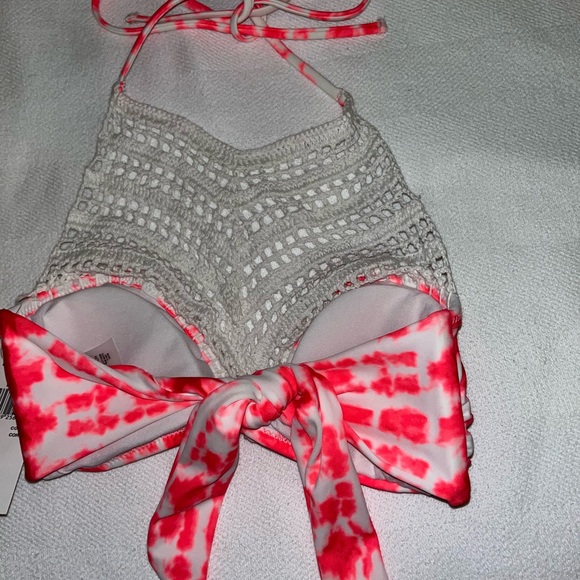 NWT, Raisins Swim Coral Color Top, Size Small - Picture 2 of 6